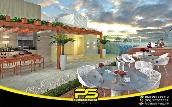 Imagem Apartamento com 2 Quartos à Venda, 76 m² em Cabo Branco - João Pessoa Imagem Apartamento com 2 Quartos à Venda, 76 m² em Cabo Branco - João Pessoa