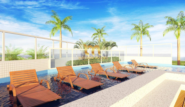 Imagem Apartamento com 2 Quartos à Venda, 75 m² em Vila Atlantica - Mongaguá
