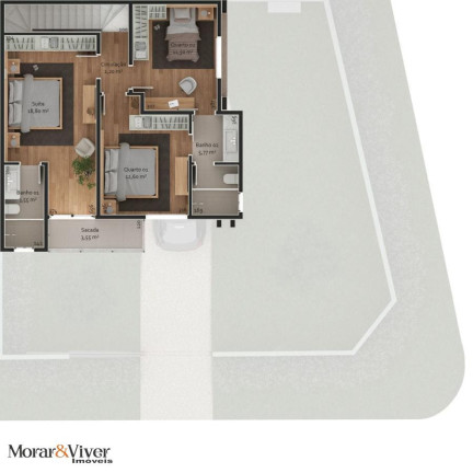 Imagem Casa com 3 Quartos à Venda, 138 m² em São Braz - Curitiba Imagem Casa com 3 Quartos à Venda, 138 m² em São Braz - Curitiba