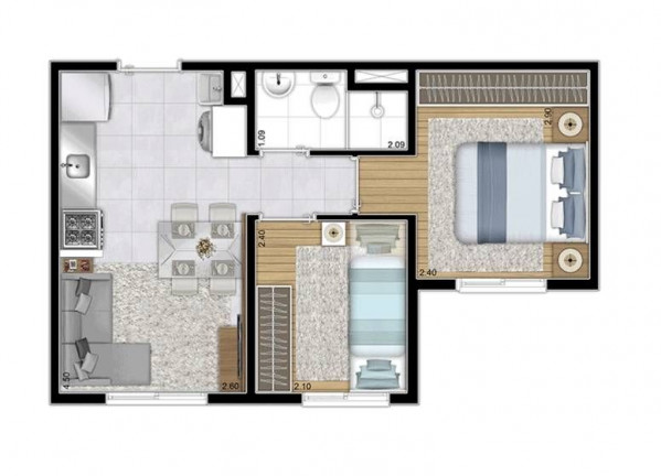 Imagem Apartamento com 2 Quartos à Venda, 32 m² em Vila Socorro - São Paulo Imagem Apartamento com 2 Quartos à Venda, 32 m² em Vila Socorro - São Paulo