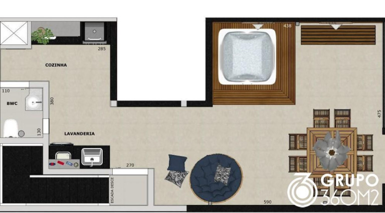 Imagem Apartamento com 2 Quartos à Venda, 81 m² em Campestre - Santo André