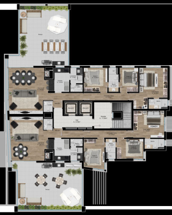 Imagem Apartamento com 3 Quartos à Venda, 124 m² em Rio Branco - Porto Alegre