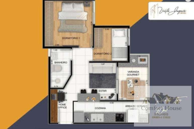 Imagem Cobertura com 2 Quartos à Venda, 80 m² em Vila Assunção - Santo André Imagem Cobertura com 2 Quartos à Venda, 80 m² em Vila Assunção - Santo André