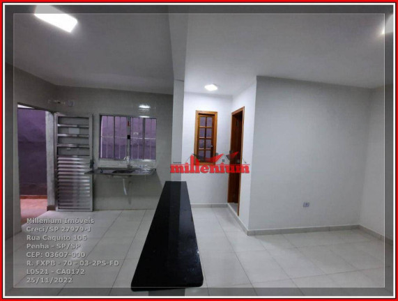 Imagem Casa com 1 Quarto para Alugar, 40 m² em Vila São Geraldo - São Paulo Imagem Casa com 1 Quarto para Alugar, 40 m² em Vila São Geraldo - São Paulo