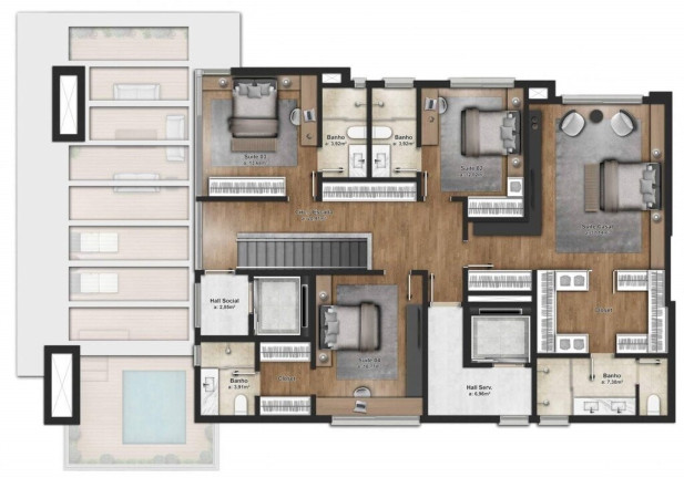 Imagem Apartamento com 3 Quartos à Venda, 347 m² em Moinhos De Vento - Porto Alegre Imagem Apartamento com 3 Quartos à Venda, 347 m² em Moinhos De Vento - Porto Alegre