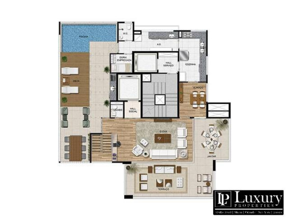 Imagem Cobertura com 4 Quartos à Venda, 346 m² em Jardins - São Paulo Imagem Cobertura com 4 Quartos à Venda, 346 m² em Jardins - São Paulo