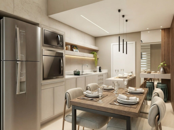 Imagem Imóvel com 1 Quarto à Venda, 19 m² em Mercês - Curitiba