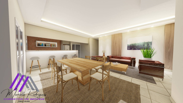 Imagem Apartamento com 2 Quartos à Venda, 91 m² em Vila Tupi - Praia Grande