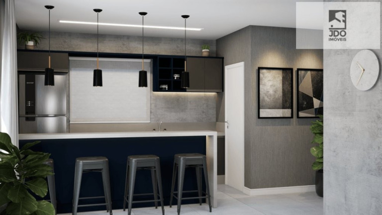 Imagem Apartamento com 2 Quartos à Venda, 56 m² em Santa Quiteria - Curitiba