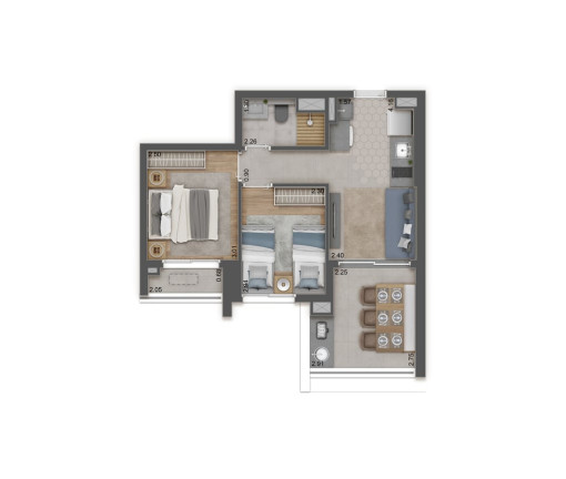 Imagem Apartamento com 2 Quartos à Venda, 68 m² em Tatuapé - São Paulo Imagem Apartamento com 2 Quartos à Venda, 68 m² em Tatuapé - São Paulo