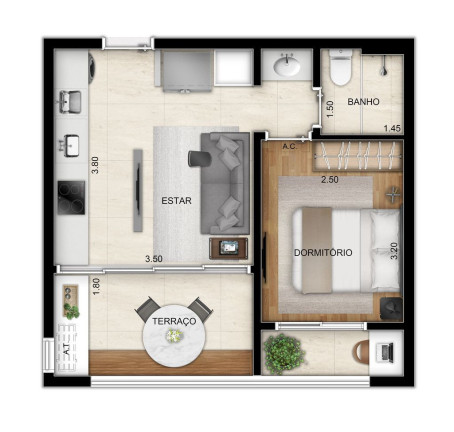 Imagem Studio com 1 Quarto à Venda, 25 m² em Vila Mariana - São Paulo Imagem Studio com 1 Quarto à Venda, 25 m² em Vila Mariana - São Paulo