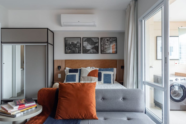 Apartamento com 1 Quarto para Alugar, 42 m² em Campo Belo - São Paulo