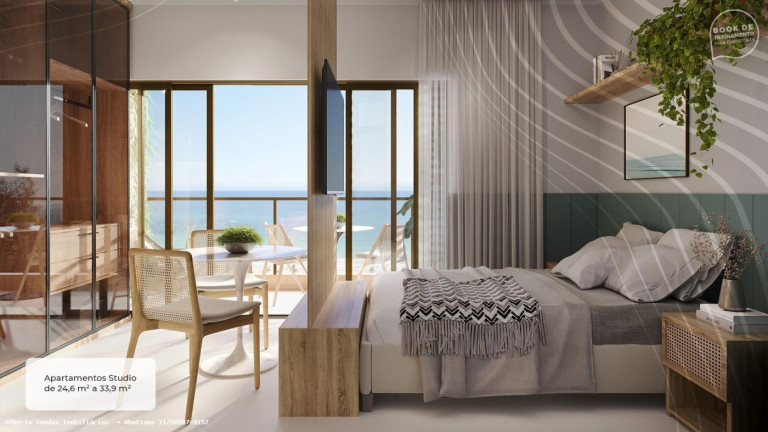 Imagem Apartamento com 1 Quarto à Venda, 24 m² em Itapuã - Salvador