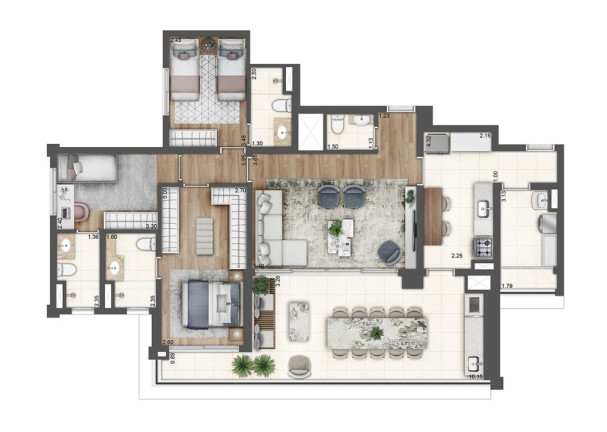 Imagem Apartamento com 2 Quartos à Venda, 127 m² em Sacomã - São Paulo
