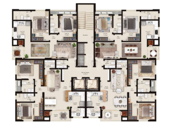 Imagem Apartamento com 2 Quartos à Venda, 73 m² em Perequê - Porto Belo Imagem Apartamento com 2 Quartos à Venda, 73 m² em Perequê - Porto Belo