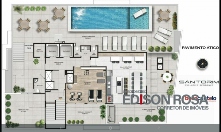 Imagem Apartamento com 3 Quartos à Venda, 112 m² em Estreito - Florianópolis Imagem Apartamento com 3 Quartos à Venda, 112 m² em Estreito - Florianópolis