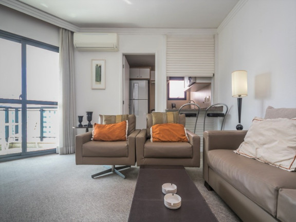 Imagem Flat com 2 Quartos para Alugar, 80 m² em Paraíso - São Paulo Imagem Flat com 2 Quartos para Alugar, 80 m² em Paraíso - São Paulo