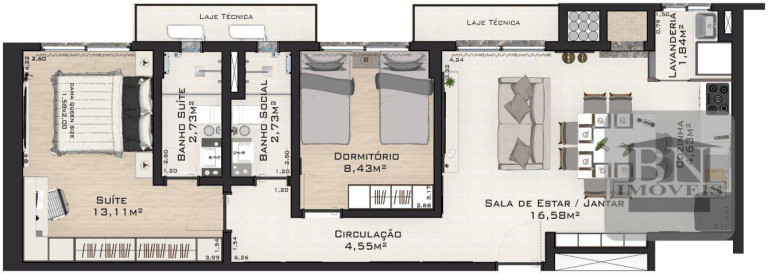 Imagem Apartamento com 2 Quartos para Alugar, 89 m² em Centro - Santa Cruz Do Sul Imagem Apartamento com 2 Quartos para Alugar, 89 m² em Centro - Santa Cruz Do Sul