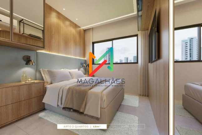 Imagem Apartamento com 3 Quartos à Venda, 48 m² em Casa Amarela - Recife