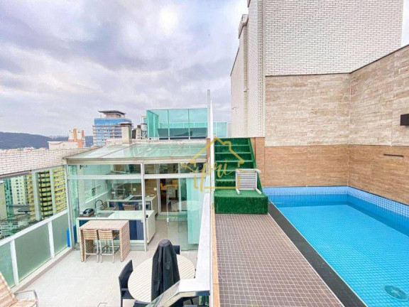 Imagem Cobertura com 3 Quartos à Venda, 244 m² em Gonzaga - Santos