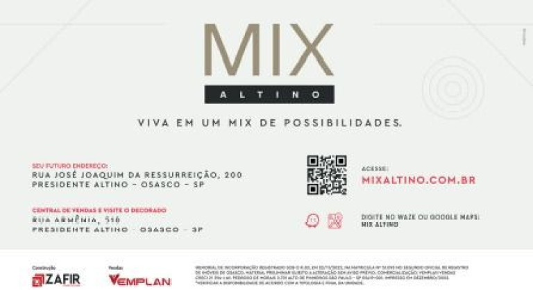 Imagem Apartamento com 3 Quartos à Venda, 110 m² em Presidente Altino - Osasco