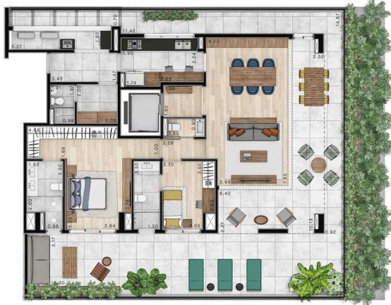 Imagem Apartamento com 3 Quartos à Venda, 196 m² em Cerqueira César - São Paulo
