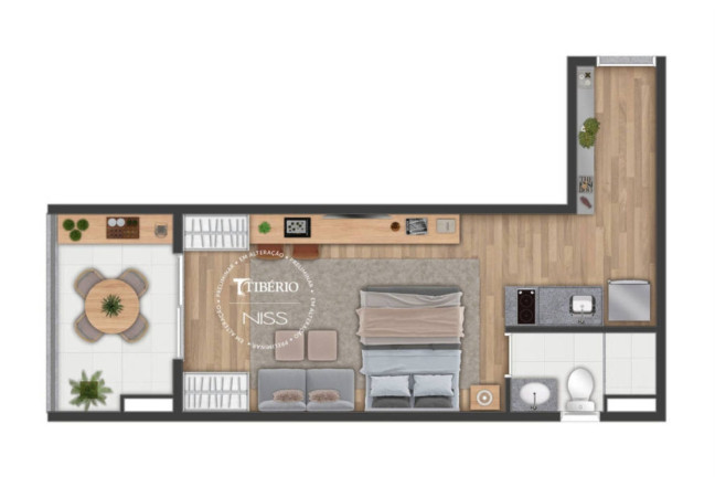 Imagem Studio com 1 Quarto à Venda, 24 m² em Higienópolis - São Paulo Imagem Studio com 1 Quarto à Venda, 24 m² em Higienópolis - São Paulo