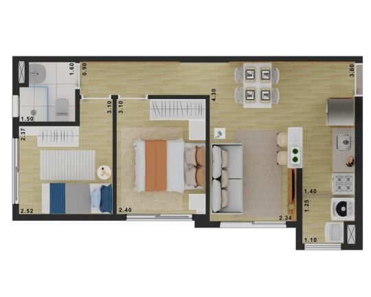 Imagem Apartamento com 1 Quarto à Venda, 31 m² em Mooca - São Paulo Imagem Apartamento com 1 Quarto à Venda, 31 m² em Mooca - São Paulo