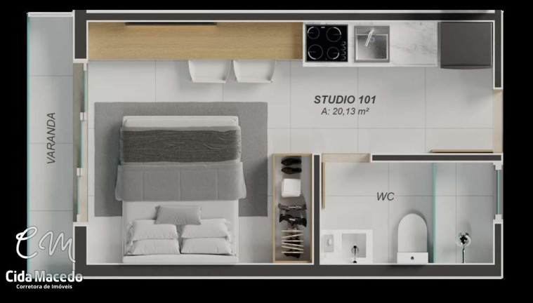 Imagem Apartamento com 1 Quarto à Venda, 36 m² em Aeroclube - João Pessoa Imagem Apartamento com 1 Quarto à Venda, 36 m² em Aeroclube - João Pessoa