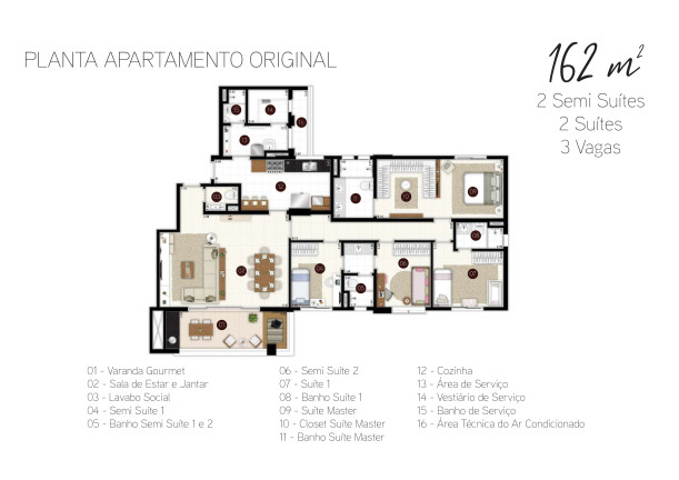 Imagem Imóvel com 4 Quartos à Venda, 162 m² em Aguas Norte - águas Claras Imagem Imóvel com 4 Quartos à Venda, 162 m² em Aguas Norte - águas Claras