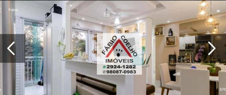 Imagem Apartamento com 3 Quartos à Venda, 63 m² em Vila Moraes - São Paulo
