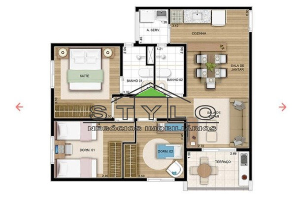 Imagem Apartamento com 3 Quartos à Venda, 62 m² em Jardim Celeste - São Paulo