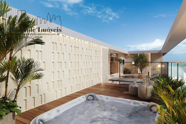Imagem Cobertura com 3 Quartos à Venda, 168 m² em Tambaú - João Pessoa