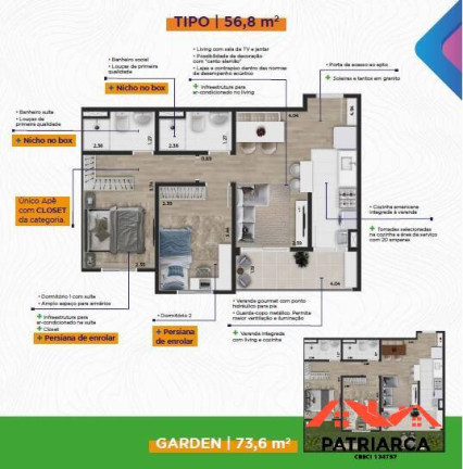 Imagem Apartamento com 2 Quartos à Venda, 58 m² em Jardim Residencial Firenze - Hortolândia Imagem Apartamento com 2 Quartos à Venda, 58 m² em Jardim Residencial Firenze - Hortolândia