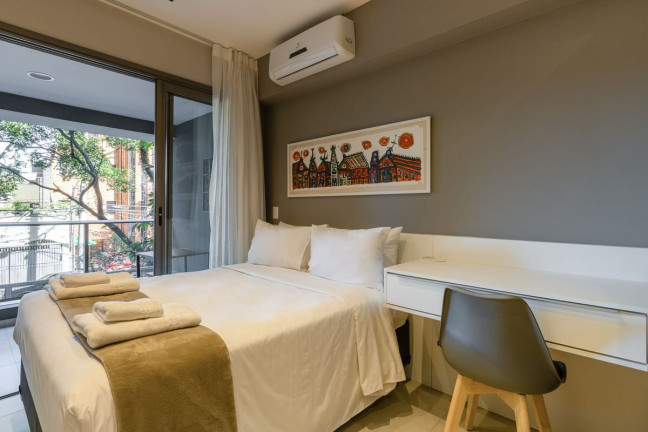 Imagem Apartamento com 1 Quarto para Alugar, 26 m² em Vila Madalena - São Paulo Imagem Apartamento com 1 Quarto para Alugar, 26 m² em Vila Madalena - São Paulo