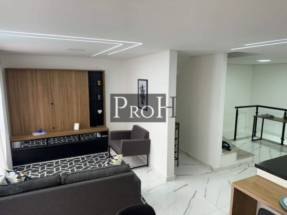 Imagem Casa de Condomínio com 3 Quartos à Venda, 140 m² em Campestre - Santo André
