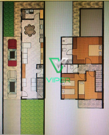 Imagem Sobrado com 3 Quartos à Venda, 100 m² em Iguaçu - Araucária Imagem Sobrado com 3 Quartos à Venda, 100 m² em Iguaçu - Araucária