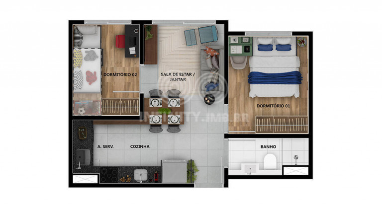 Imagem Apartamento com 2 Quartos à Venda, 35 m² em Sapopemba - São Paulo Imagem Apartamento com 2 Quartos à Venda, 35 m² em Sapopemba - São Paulo