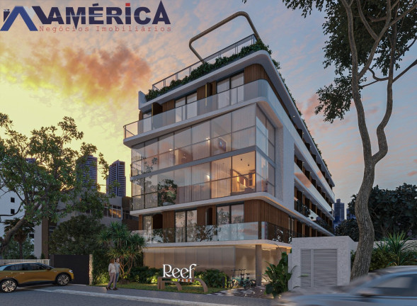 Flat com 1 Quarto à Venda, 27 m² em Cabo Branco - João Pessoa