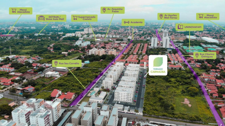 Apartamento com 2 Quartos à Venda, 42 m² em Planalto Uruguai - Teresina