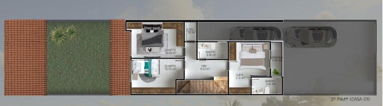 Imagem Casa com 3 Quartos à Venda, 122 m² Imagem Casa com 3 Quartos à Venda, 122 m²
