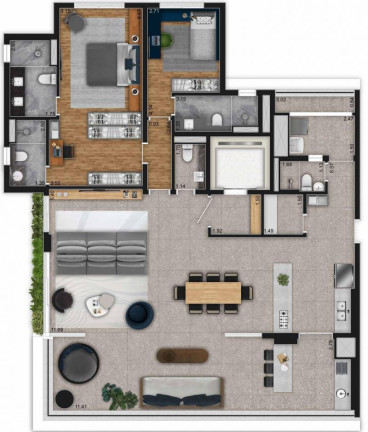 Imagem Apartamento com 3 Quartos à Venda, 181 m² em Paraíso - São Paulo