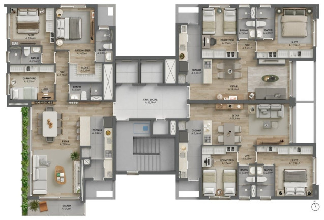 Imagem Apartamento com 3 Quartos à Venda, 109 m² em Petrópolis - Porto Alegre