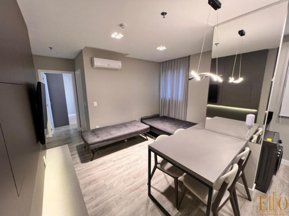 Imagem Apartamento com 1 Quarto para Alugar ou Temporada, 40 m² em Meia Praia - Itapema
