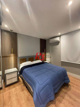 Imagem Apartamento com 1 Quarto para Alugar, 42 m² em Gonzaga - Santos Imagem Apartamento com 1 Quarto para Alugar, 42 m² em Gonzaga - Santos