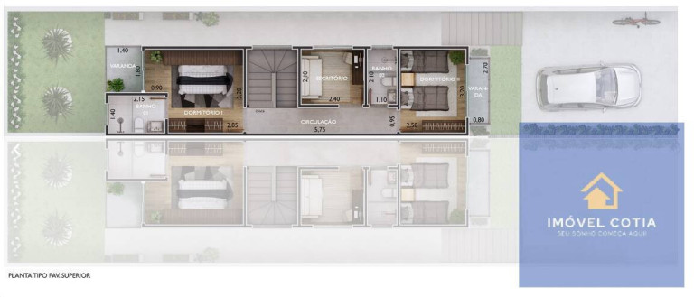 Imagem Casa com 3 Quartos à Venda, 88 m² em Jardim Europa - Vargem Grande Paulista