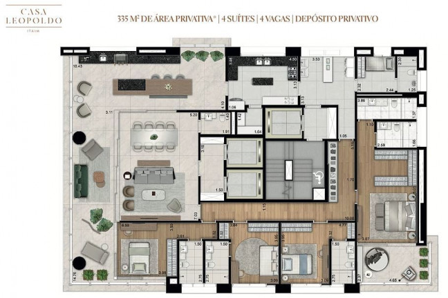 Imagem Apartamento com 4 Quartos à Venda, 335 m² em Itaim Bibi - São Paulo Imagem Apartamento com 4 Quartos à Venda, 335 m² em Itaim Bibi - São Paulo