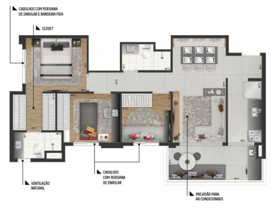 Imagem Apartamento com 3 Quartos à Venda, 65 m² em Moema - São Paulo Imagem Apartamento com 3 Quartos à Venda, 65 m² em Moema - São Paulo