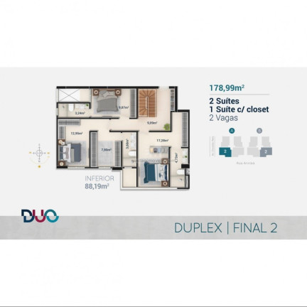 Imagem Sala Comercial à Venda, 83 m² em Praia Brava - Itajaí