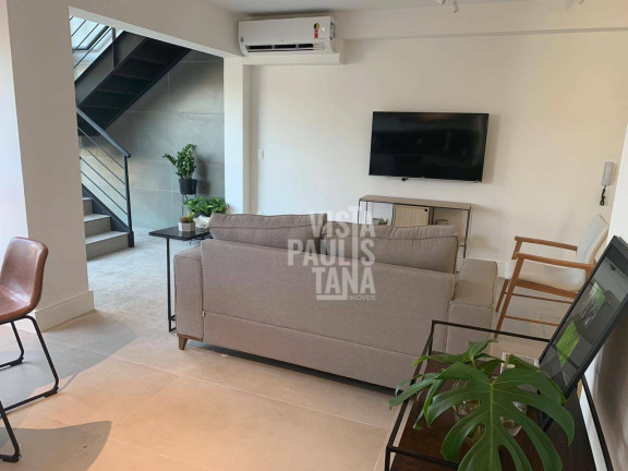Imagem Cobertura com 1 Quarto à Venda ou Locação, 85 m² em Jardim Paulista - São Paulo Imagem Cobertura com 1 Quarto à Venda ou Locação, 85 m² em Jardim Paulista - São Paulo